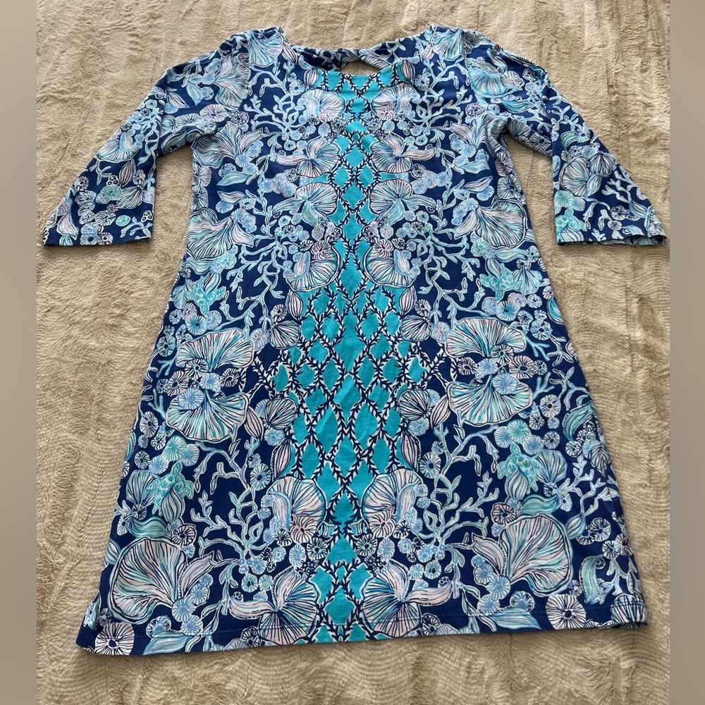 Lilly Pulitzer bay dress size XL in Lapis Lazuli Your biggest fan